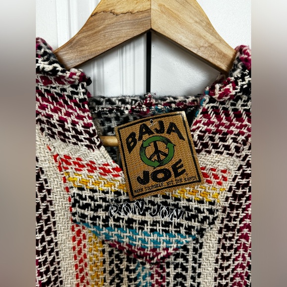 NEW Baja Joe THE ORIGINAL Baja Hoodie Multi Color, Small Sweatshirt - Picture 5 of 8